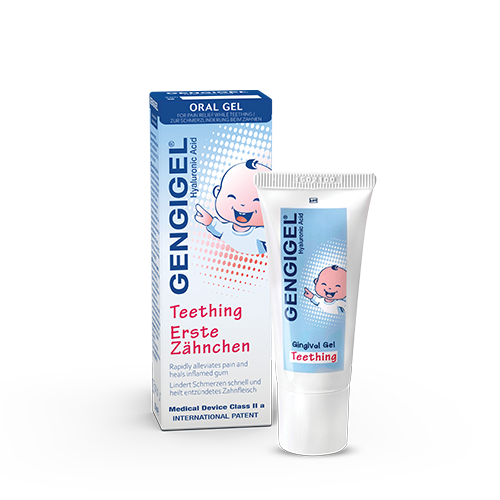 Gengigel Erste Zähnchen